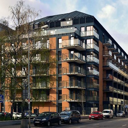 Manufaktura Appartement Warschau Buitenkant foto